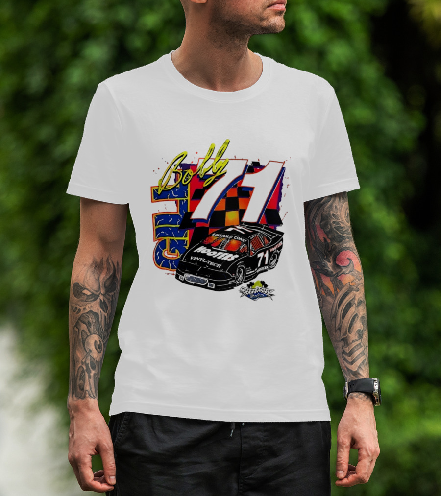 Bobby Allison 71 Hooters NASCAR Sarasota Florida 1959 Racing Car T-Shirt