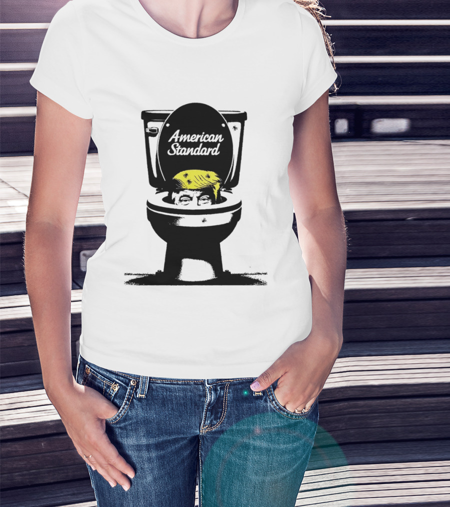 American Standard Donald Trump Toilet Humor T-Shirt