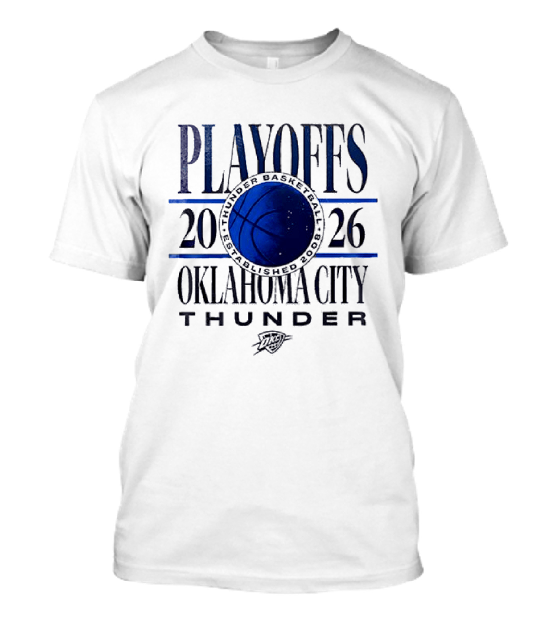 Oklahoma City Thunder Playoffs 2026 Loud City Basketball T-Shirt