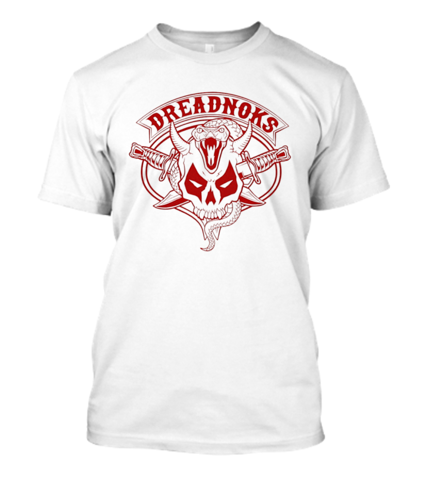 G I Joe Dreadnoks Cobra Skull Snake Daggers A Real American Hero T-Shirt