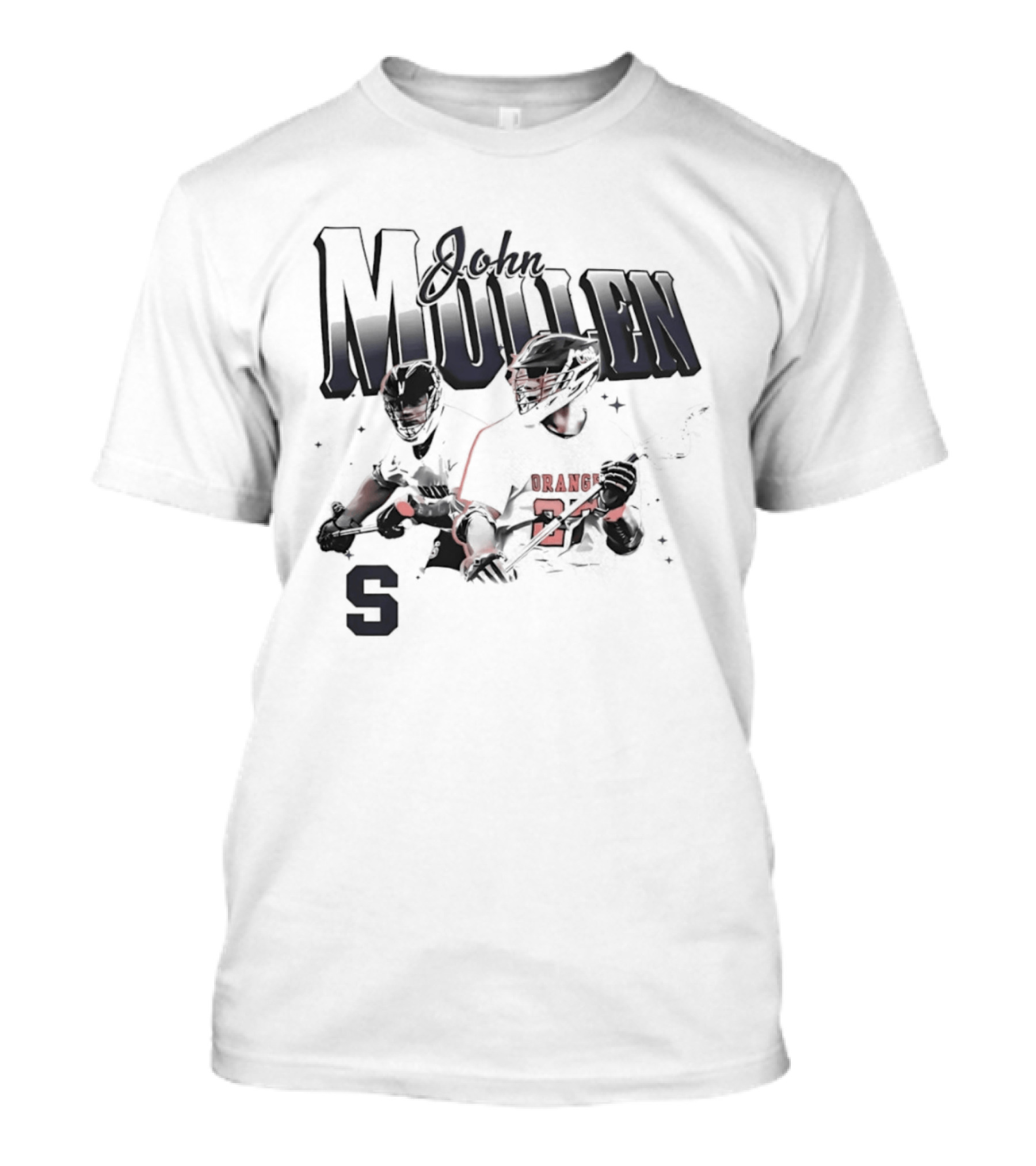 John Mullen Syracuse Orange Lacrosse Number 22 T-Shirt