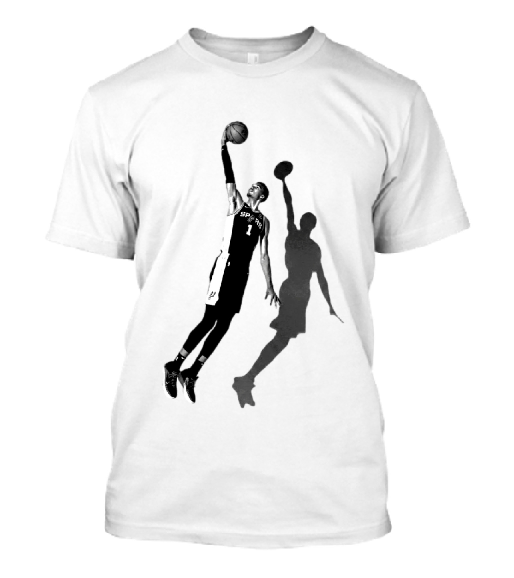 Premiun Wemby And The Nuns Spurs Basketball Iconic Dunk T-Shirt