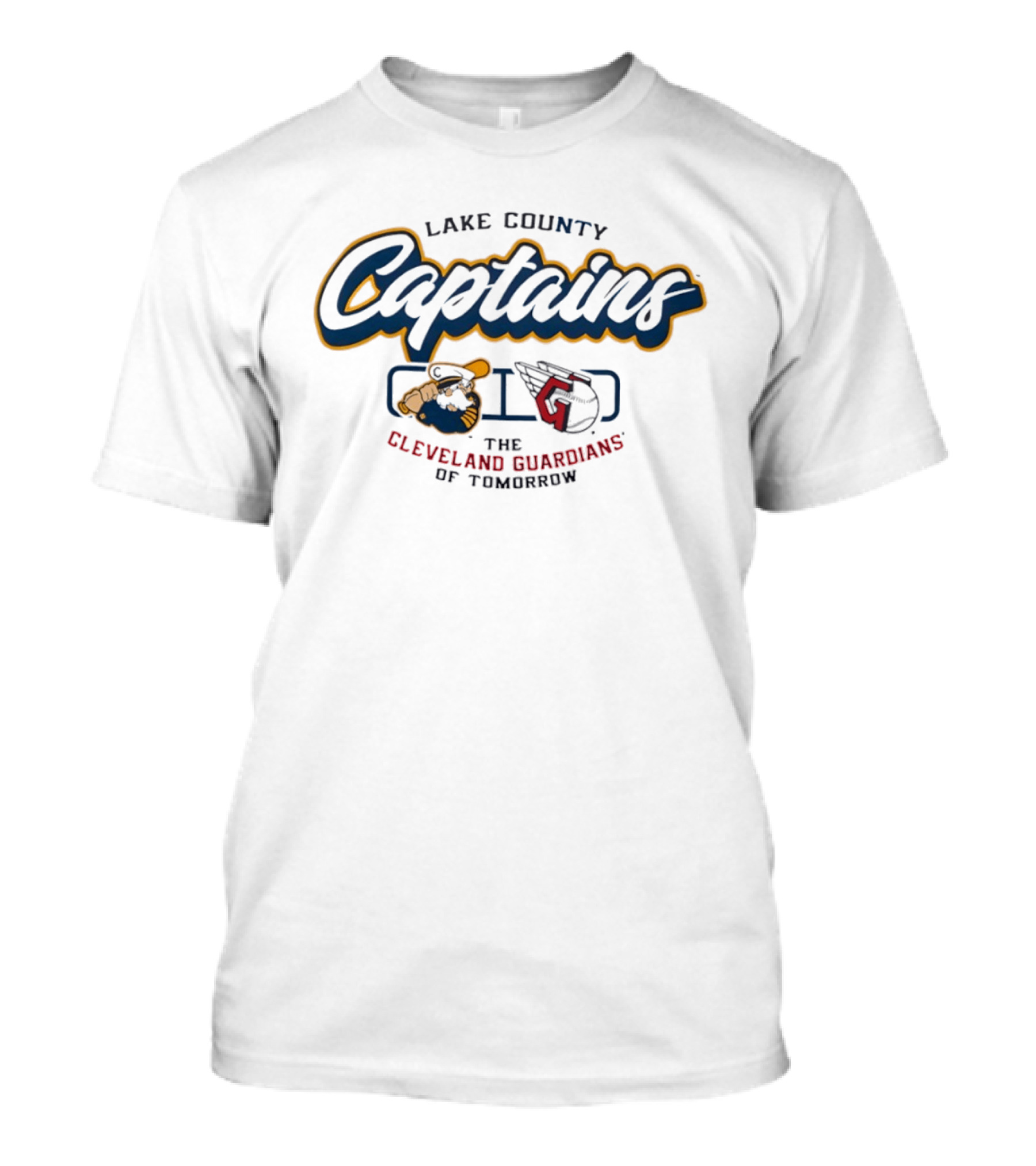 Lake County Captains Cleveland Guardians Of Tomorrow Baseball Team Collaboration T-Shirt