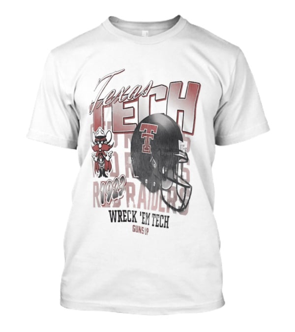 Texas Tech Red Raiders Raider Red Wreck Em Tech Since 1923 T-Shirt