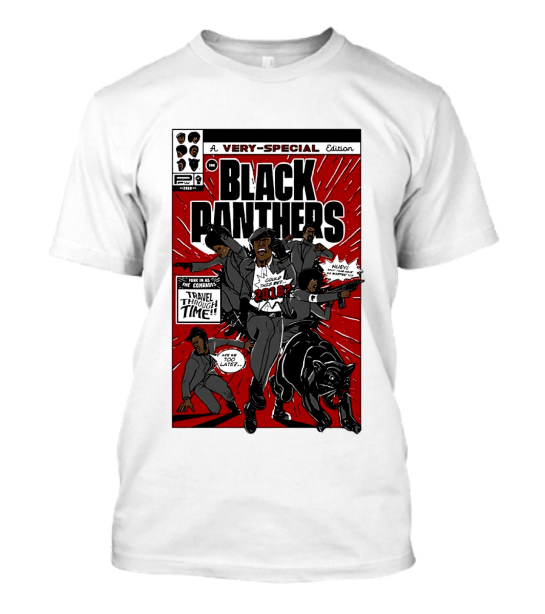 A Very Special Edition The Black Panthers Travel Through Time 2018 T-Shirt