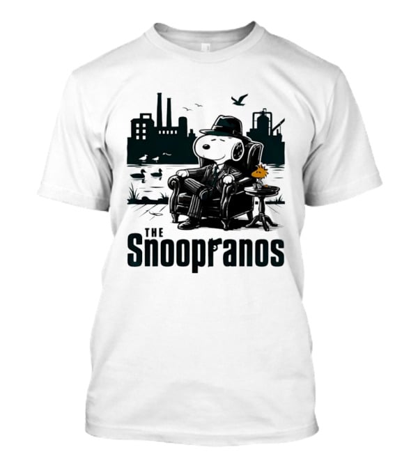 The Snoopranos Snoopy Woodstock Peanuts Mafia T-Shirt