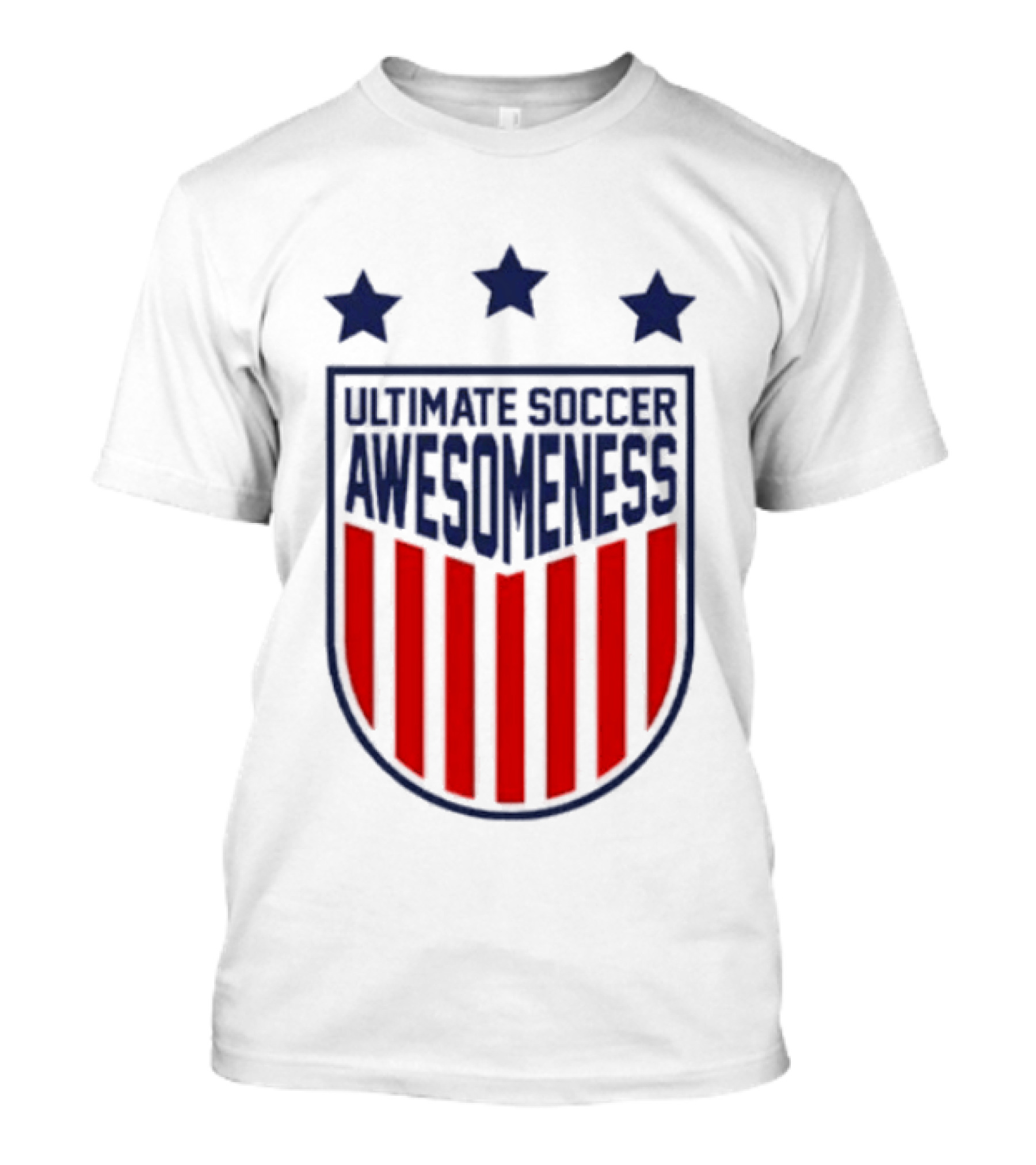 Ultimate Soccer Awesomeness Stars Stripes T-Shirt