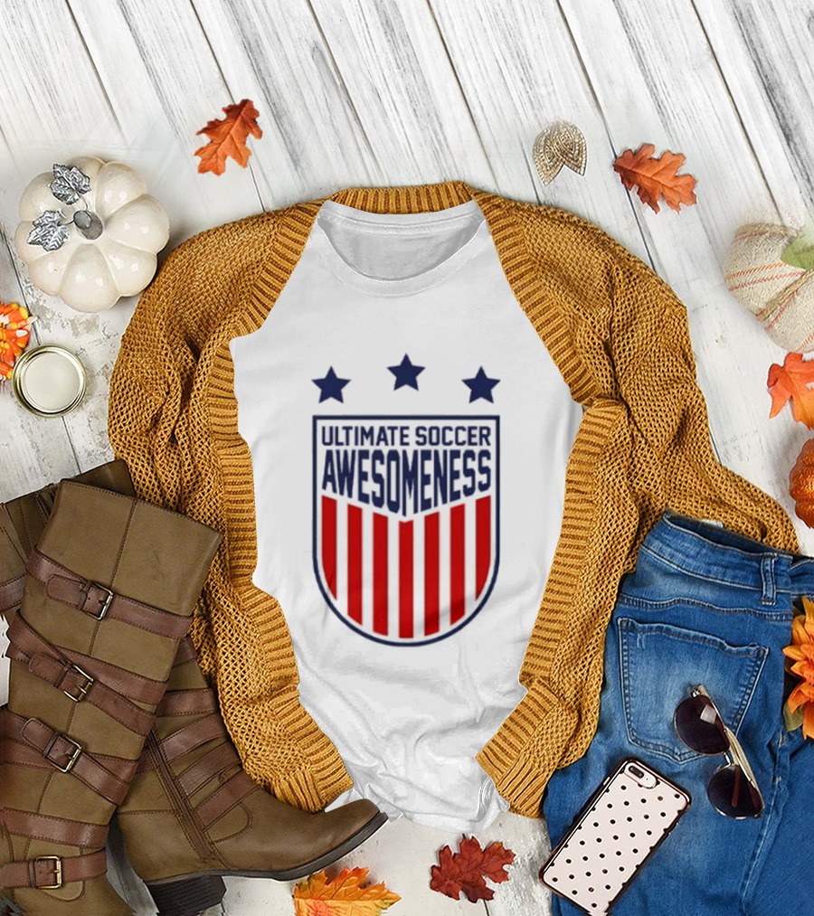 Ultimate Soccer Awesomeness Stars Stripes T-Shirt