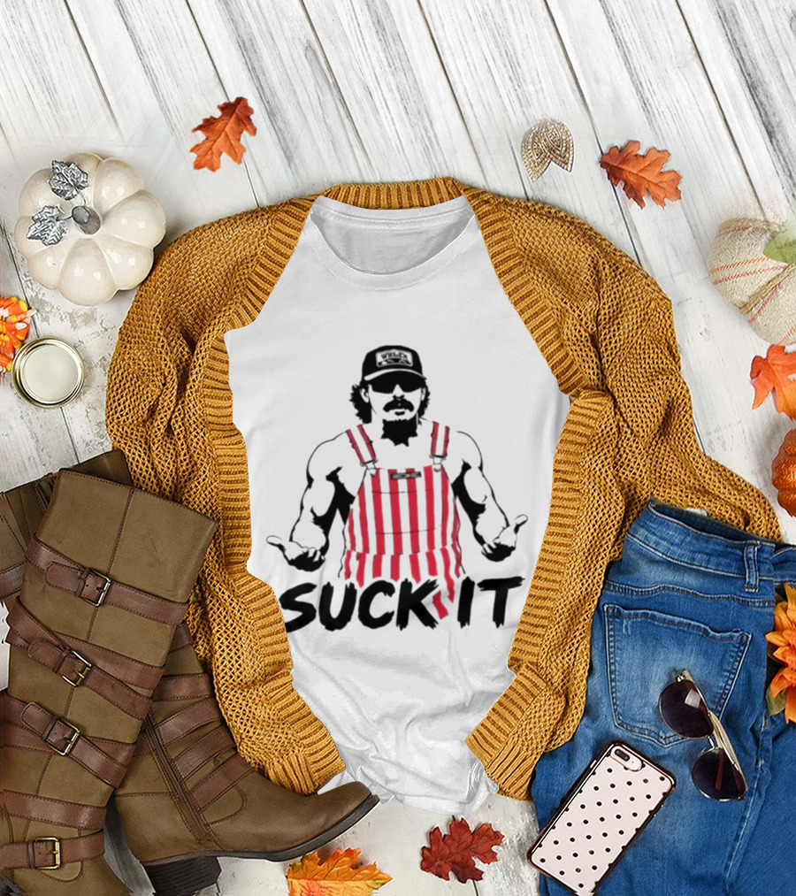 Wheeler Walker Jr Suck It Outlaw Country Music Dirty Comedian T-Shirt
