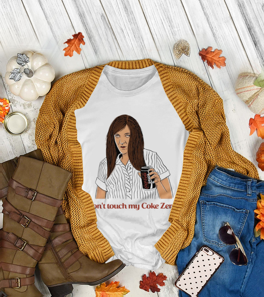 Pam Beesly The Office US Don't Touch My Coke Zero T-Shirt