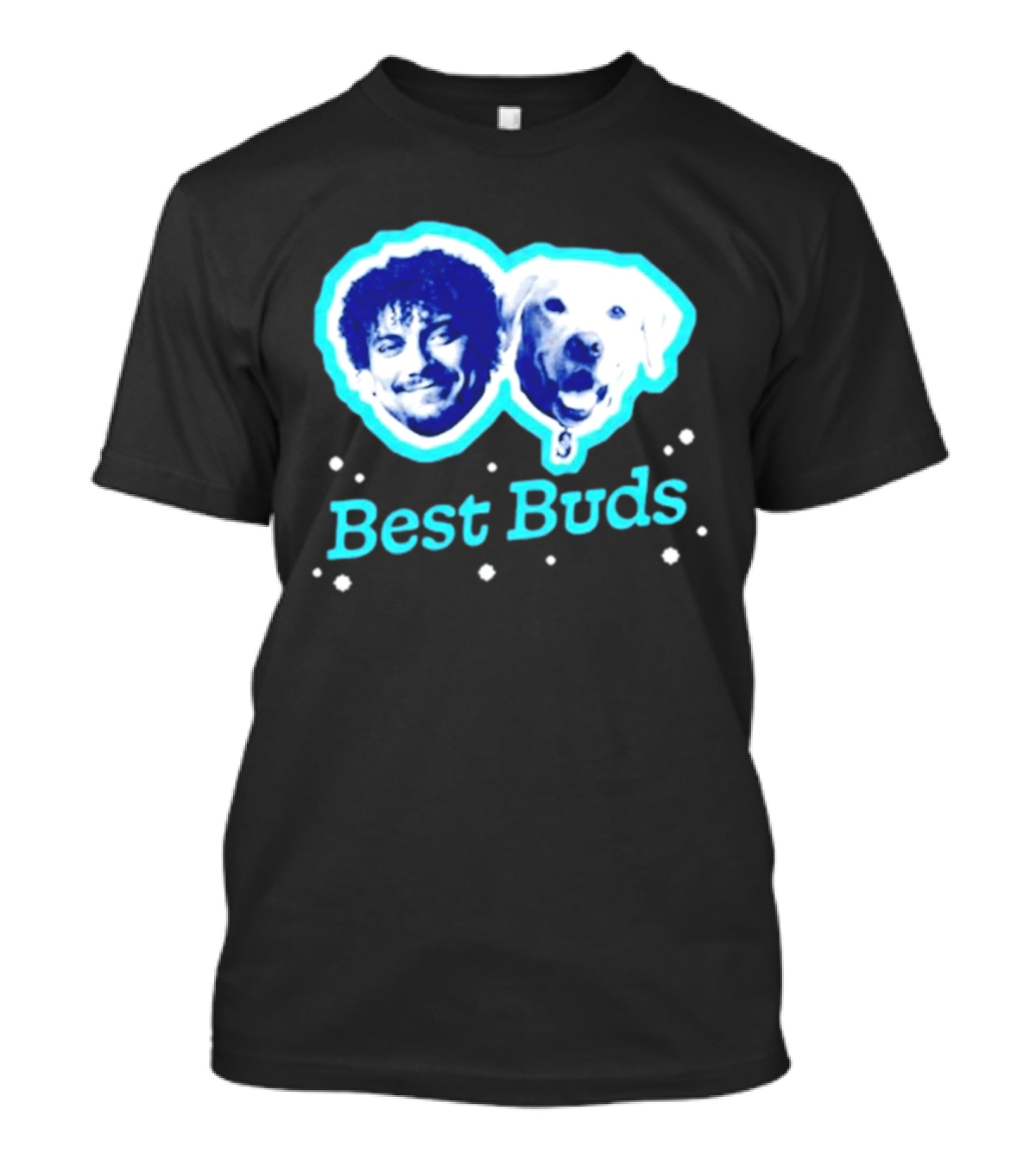 Best Buds Human And Dog Friendship T-Shirt