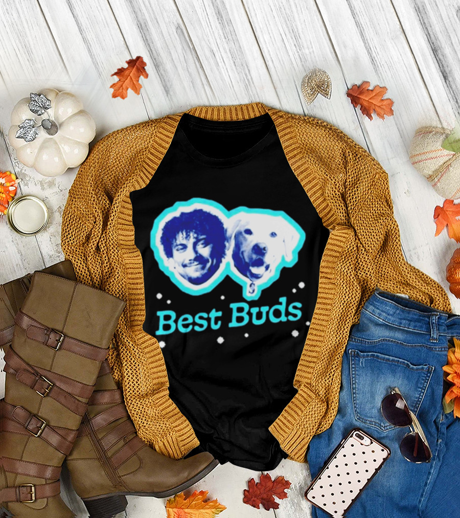 Best Buds Human and Dog Friendship T-Shirt