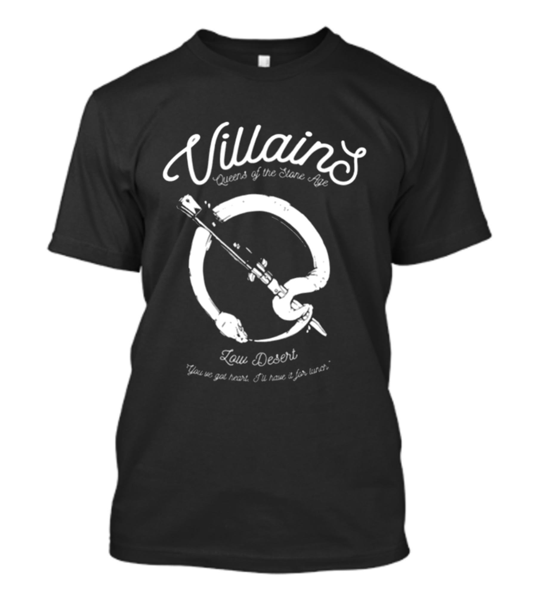 Villains Queens Of The Stone Age Low Desert You No Got None T-Shirt