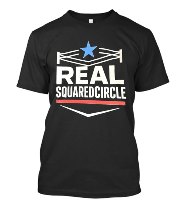 Real Squaredcircle WWE Wrestling Ring Star T-Shirt