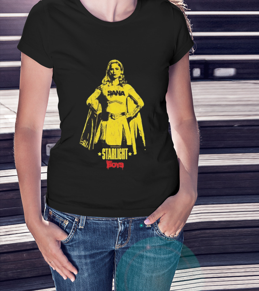 Sana Starlight The Boys Graffiti T-Shirt