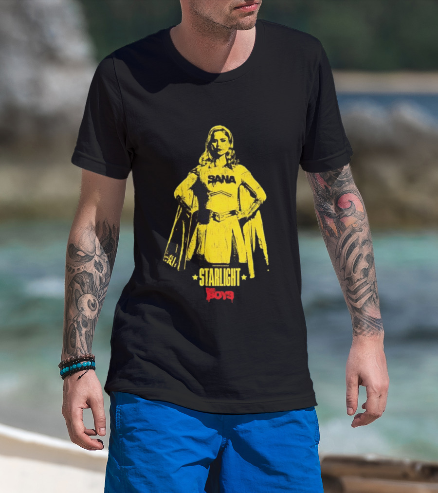 Sana Starlight The Boys Graffiti T-Shirt