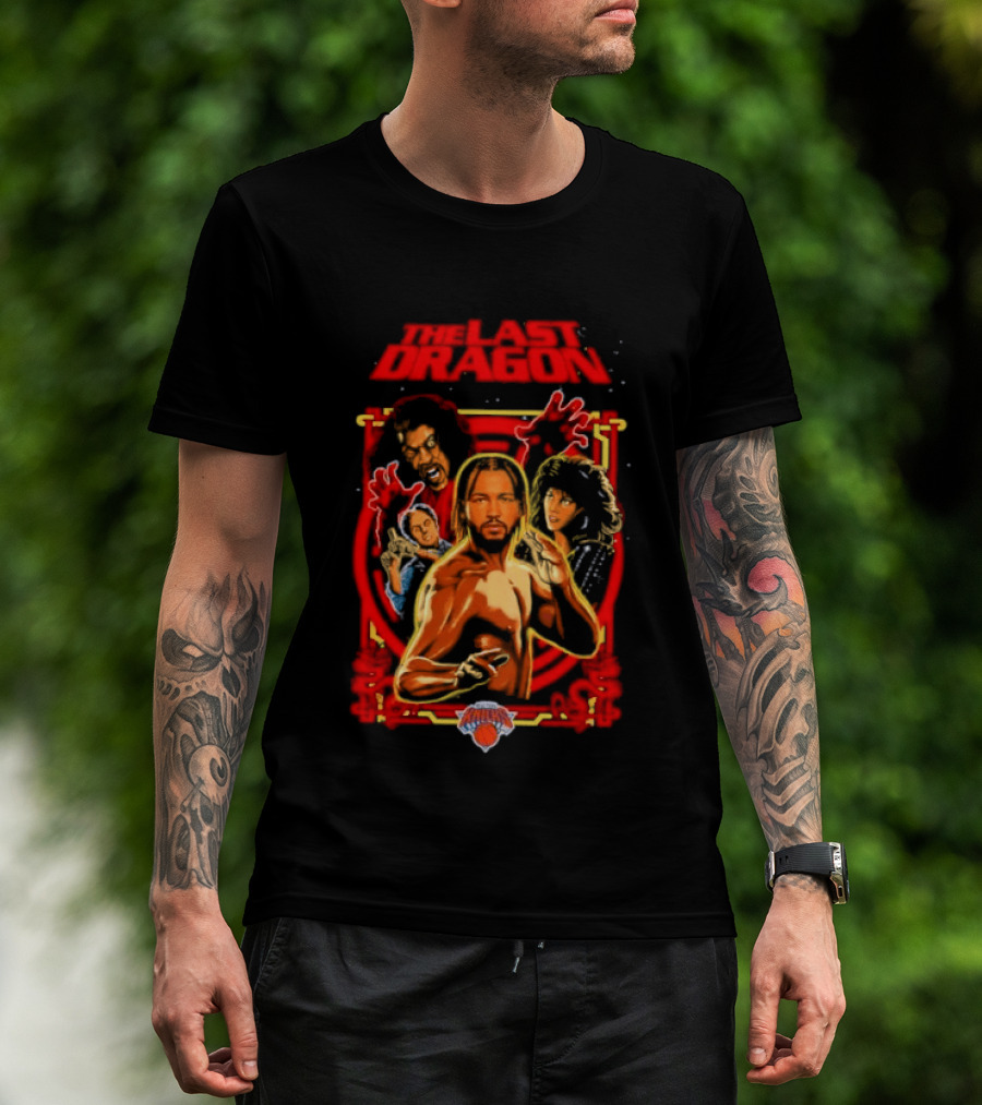 Jalen Brunson The Last Dragon New York Knicks NBA Basketball Legend T-Shirt