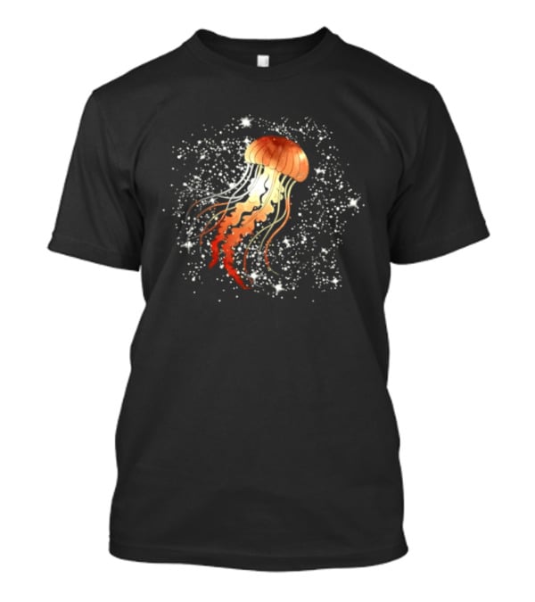 Cosmic Celestial Jellyfish Sea T-Shirt