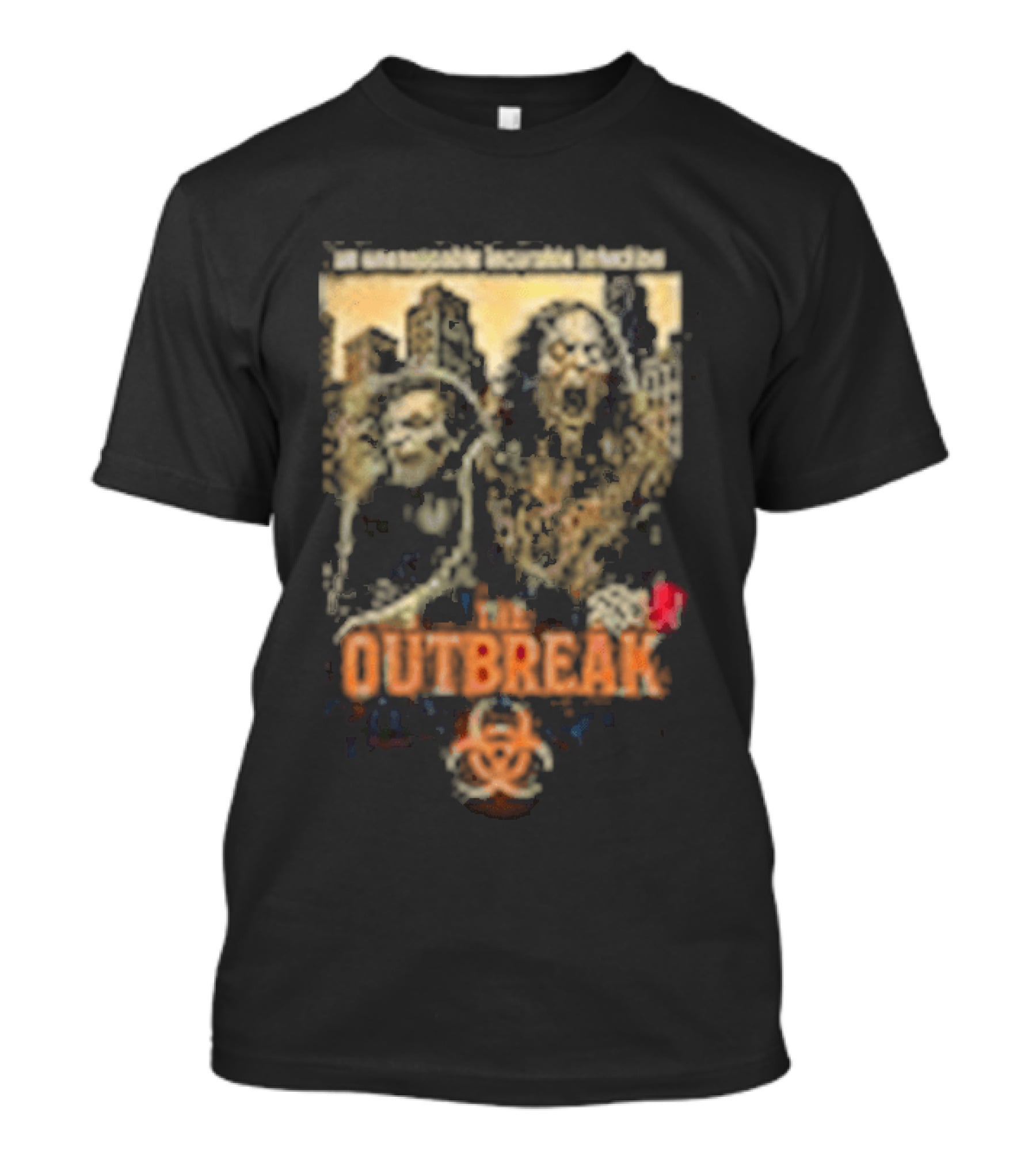 The Outbreak JCW Unstoppable Incurable Infection Retro Zombie T-Shirt