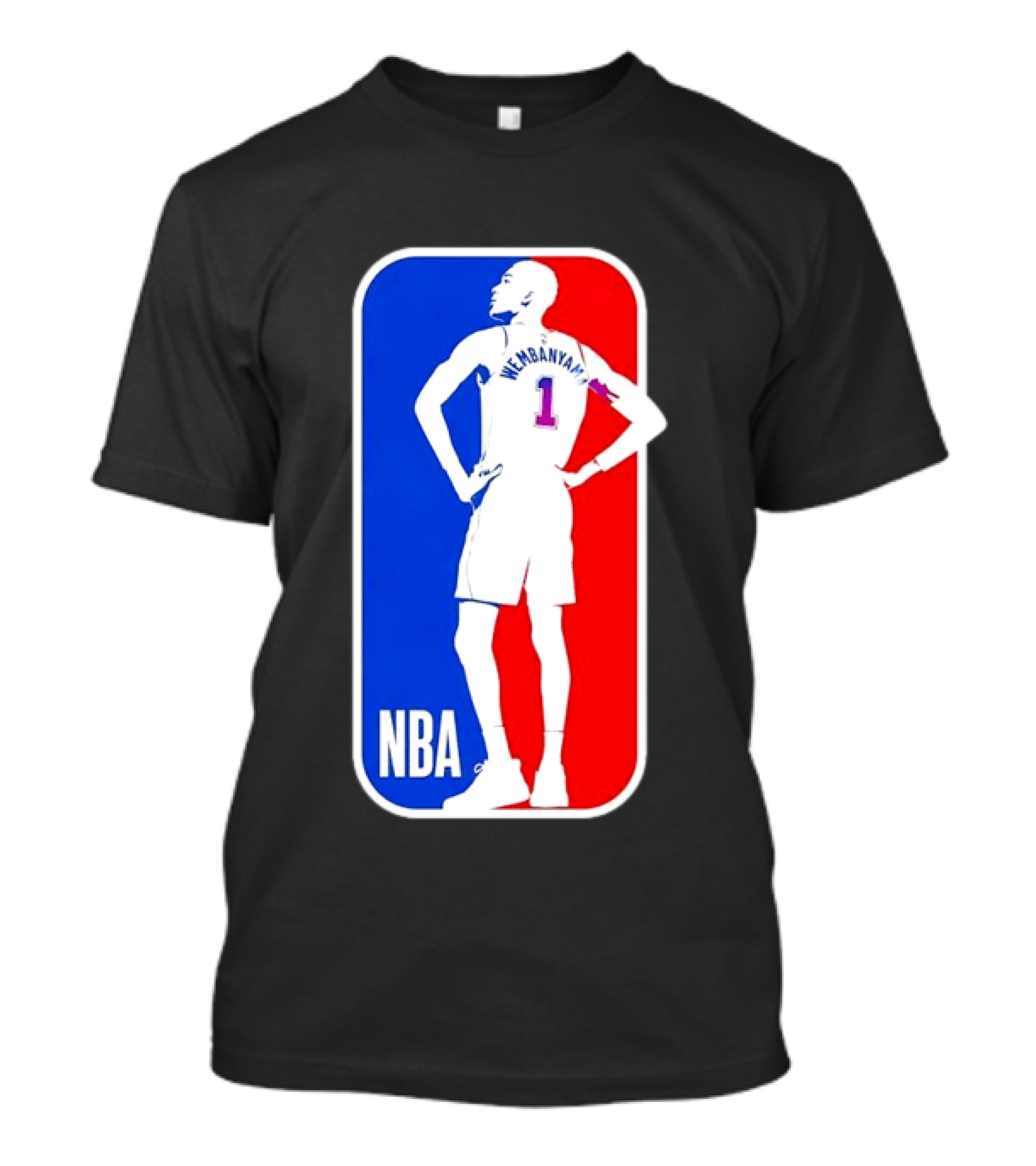 NBA Victor Wembanyama Number 1 Player T-Shirt