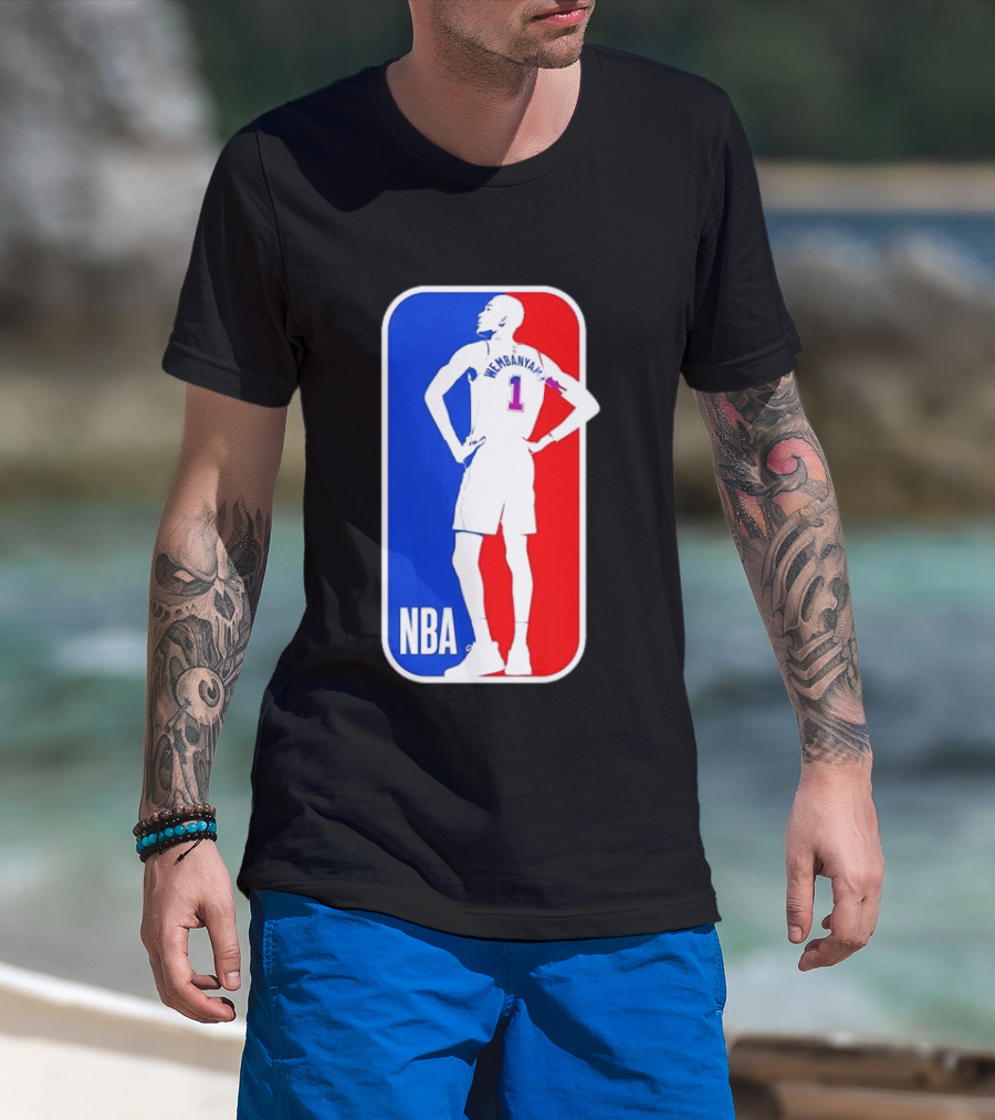 NBA Victor Wembanyama Number 1 Player T-Shirt
