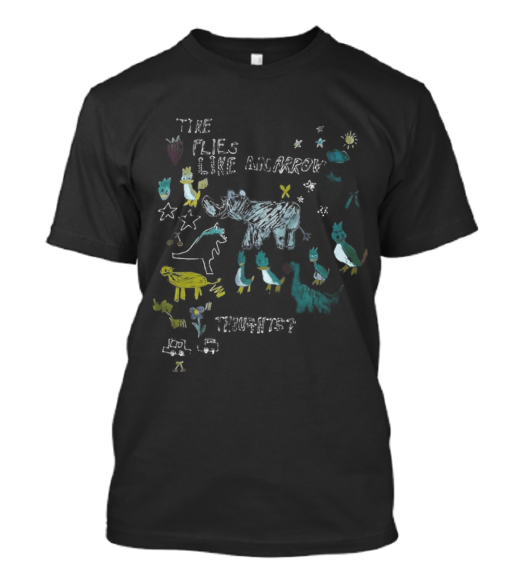 Tine Fiiles Like Anrrow Thought Doodle Woonhak Boynextdoor Maison Mihara Yasuhiro T-Shirt
