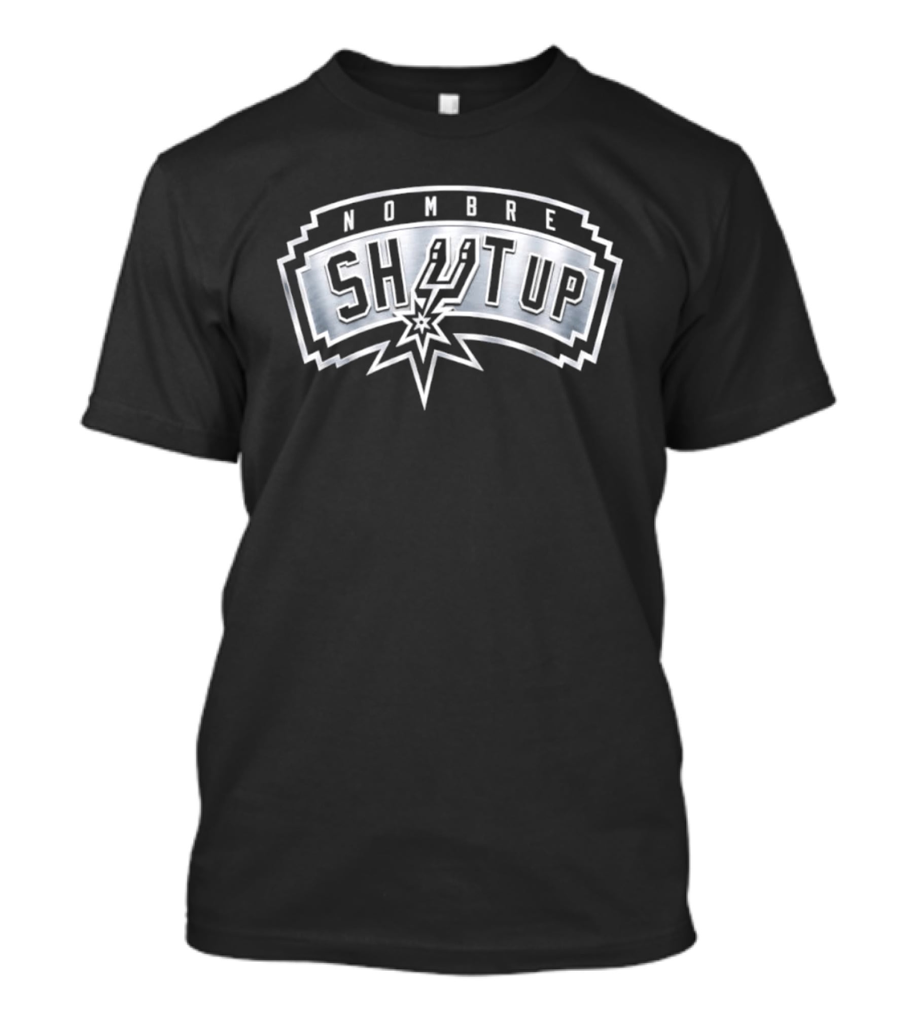 Nombre Shut Up San Antonio Spurs T-Shirt