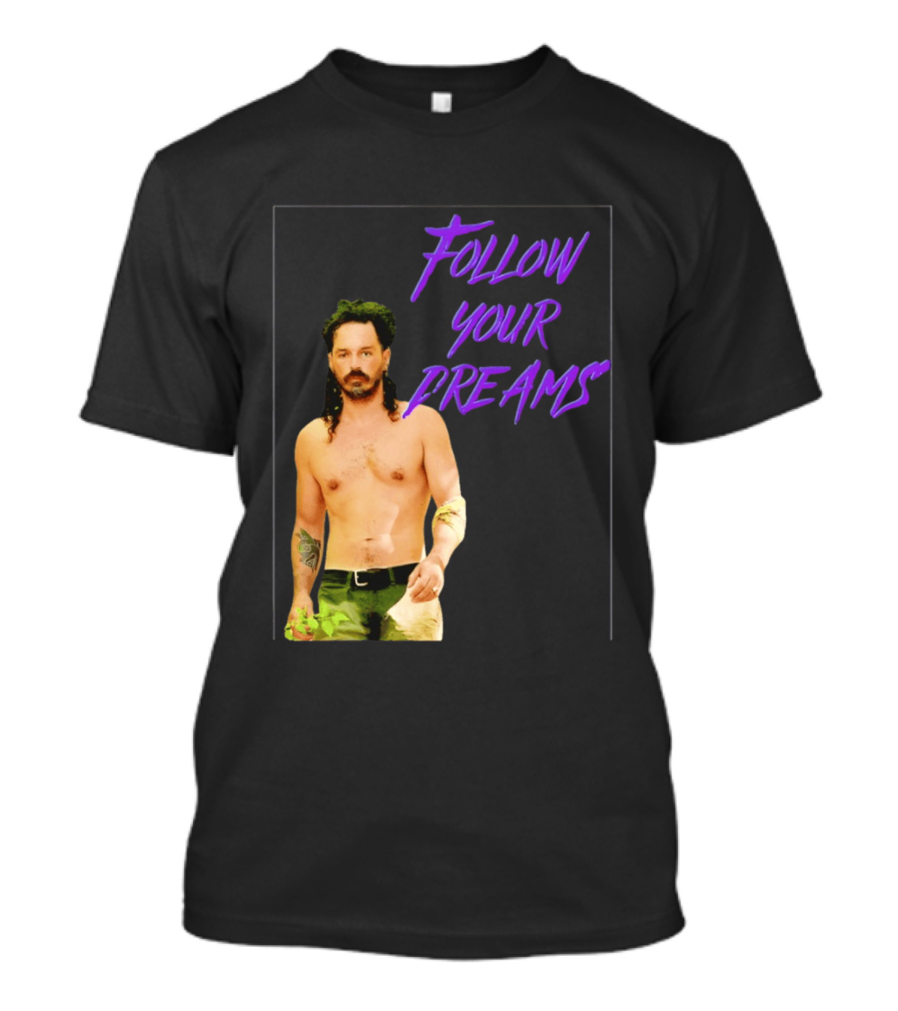 Ozzy Lusth Follow Your Dreams Motivational T-Shirt