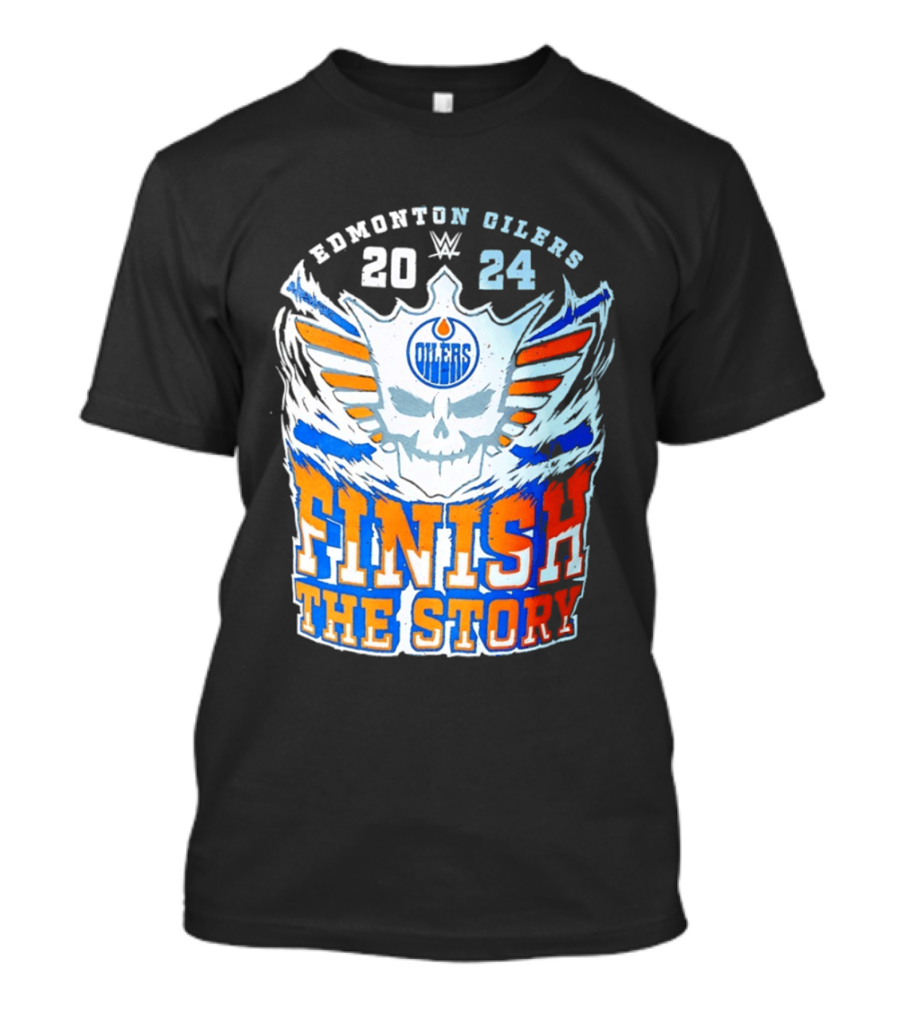 Edmonton Oilers Cody Rhodes Finish The Story 2024 T-Shirt