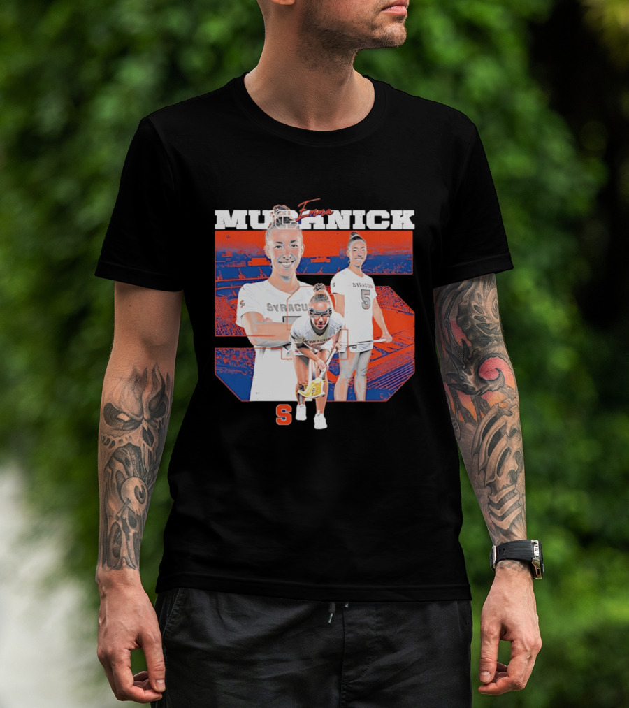 Emma Muchnick Syracuse Lacrosse Orange NCAA Number 5 T-Shirt