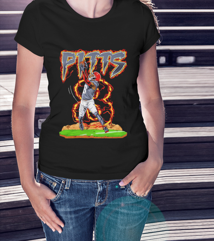 Atlanta Falcons Kyle Pitts Dynamic Catch T-Shirt