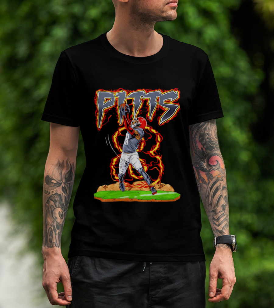 Atlanta Falcons Kyle Pitts Dynamic Catch T-Shirt