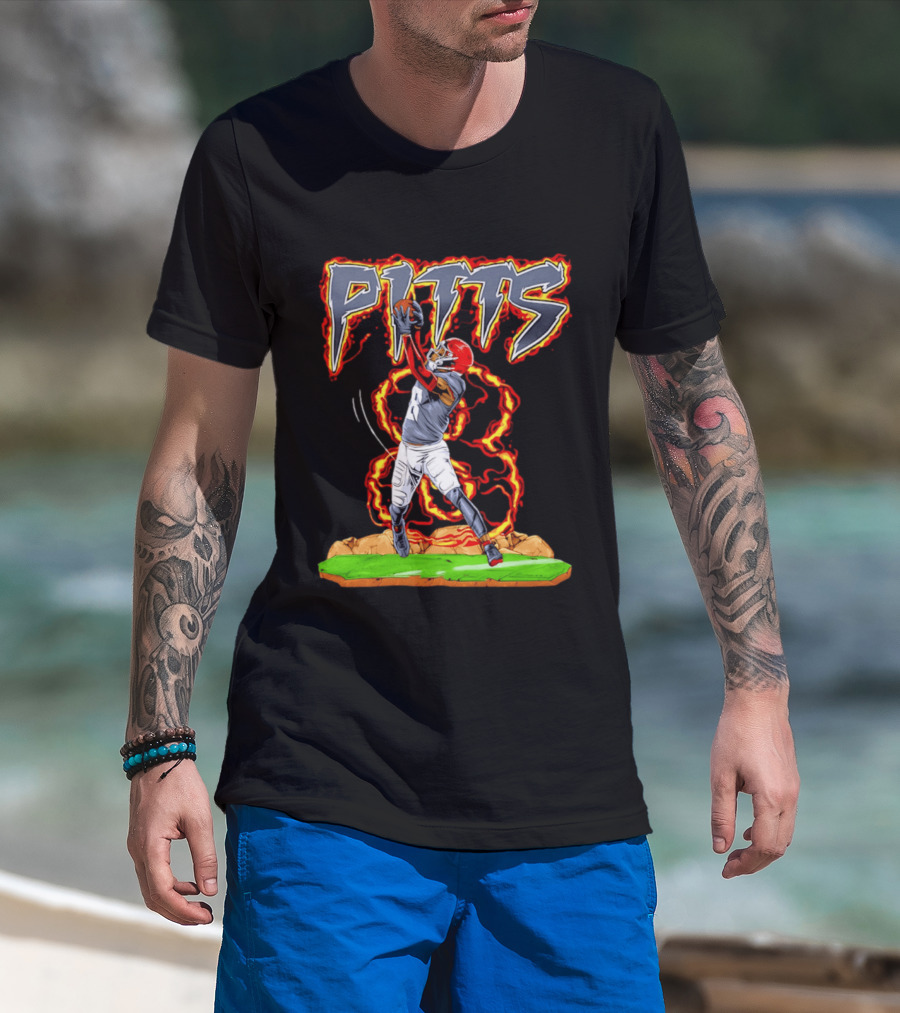 Atlanta Falcons Kyle Pitts Dynamic Catch T-Shirt