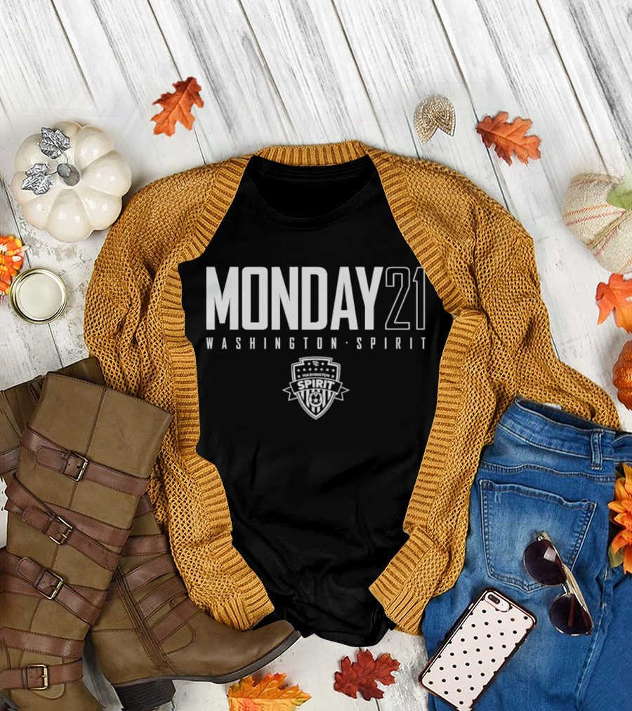 Monday 21 Washington Spirit Soccer Club Crest T-Shirt