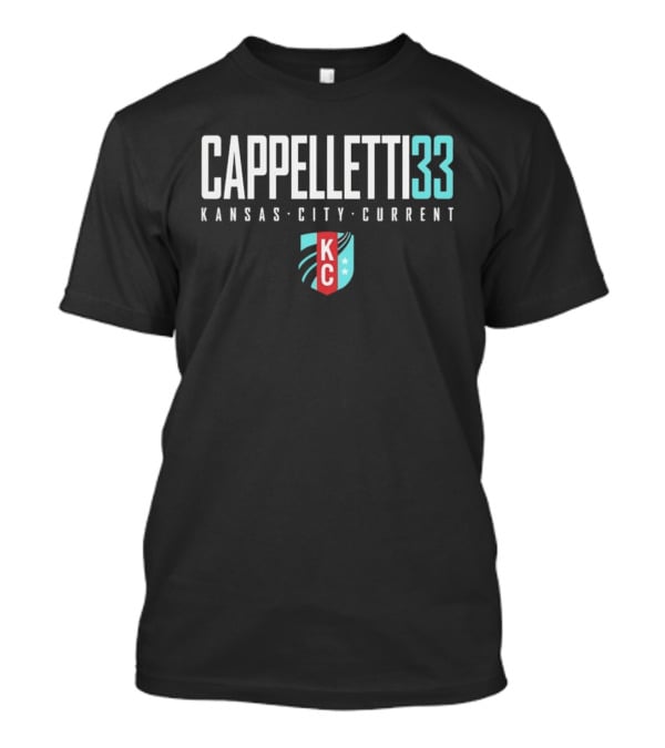 Cappelletti 33 Kansas City Current KC T-Shirt