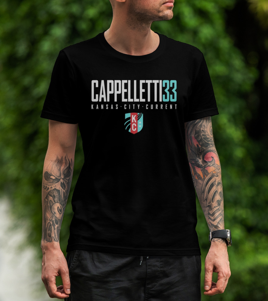 Cappelletti 33 Kansas City Current KC T-Shirt