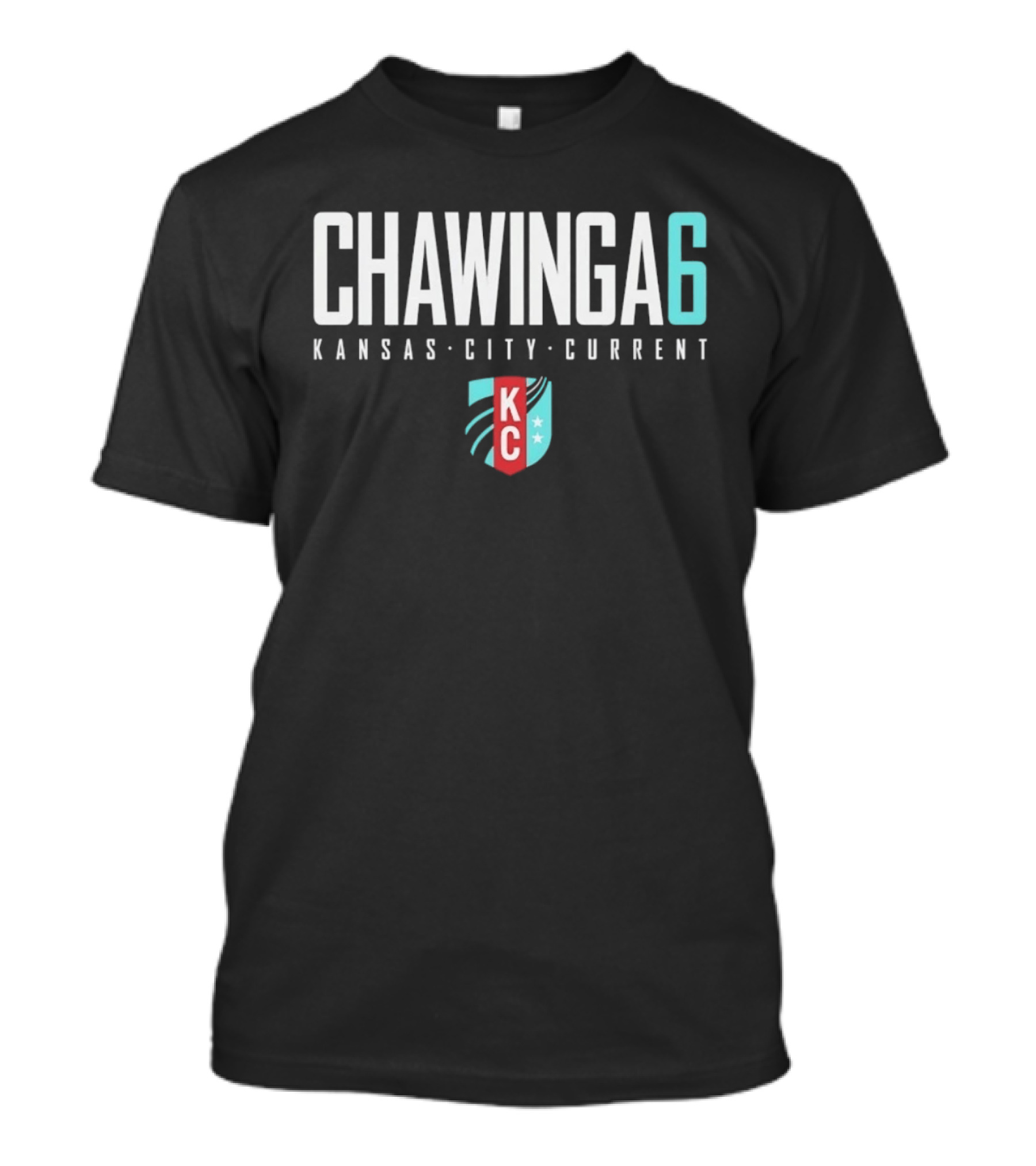CHAWINGA6 Kansas City Current KC Shield T-Shirt