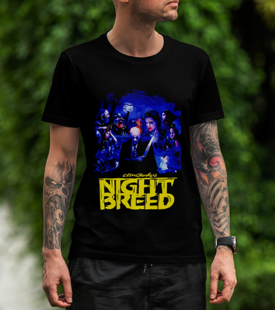 Clive Barker Nightbreed Movie Art Horror T-Shirt