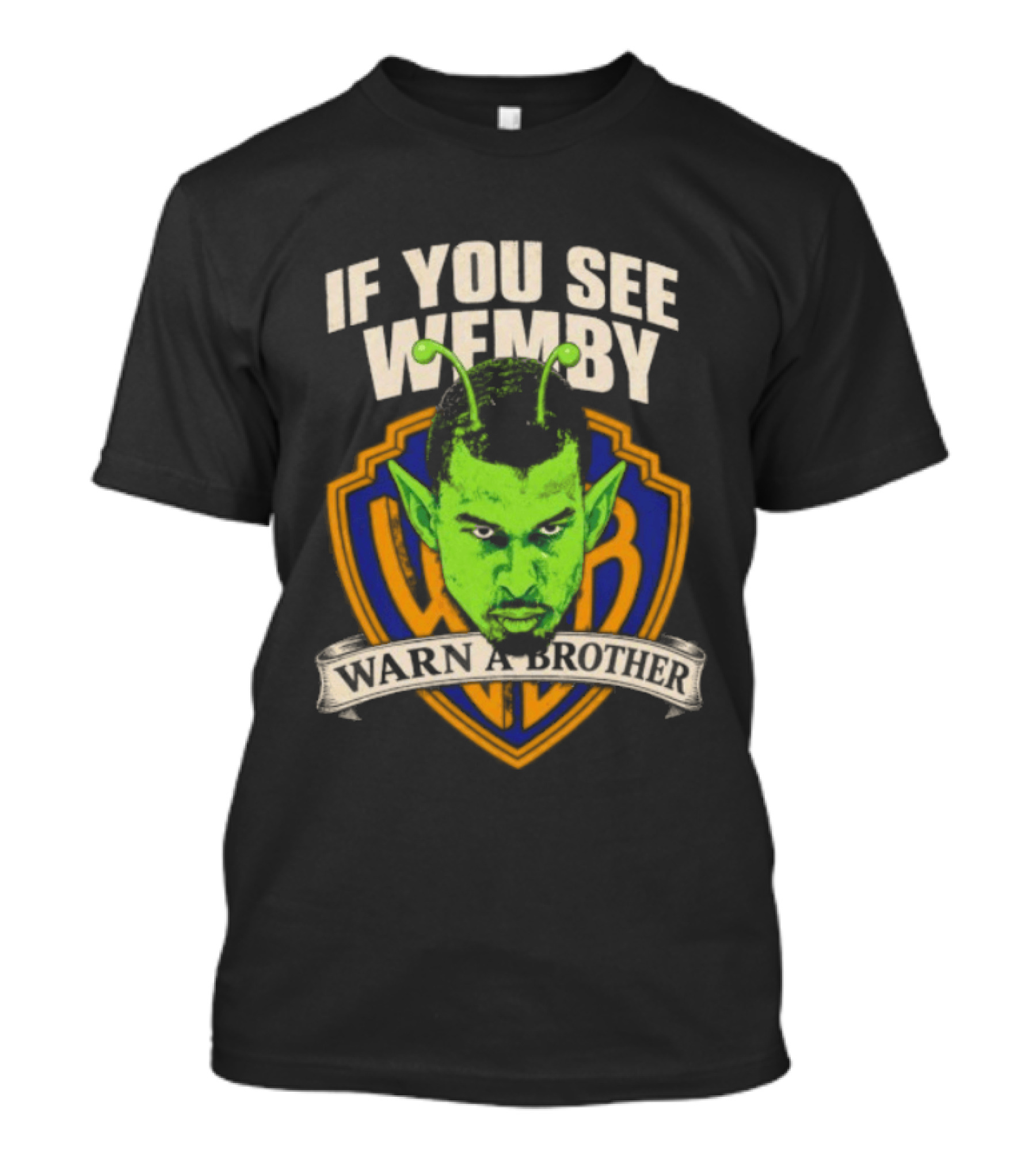 San Antonio Spurs Victor Wembanyama If You See Wemby Warn A Brother T-Shirt