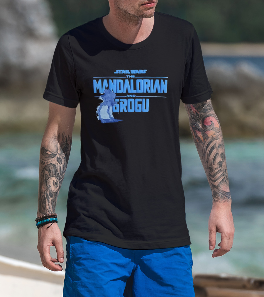 Star Wars The Mandalorian And Grogu AT ST Walker T-Shirt