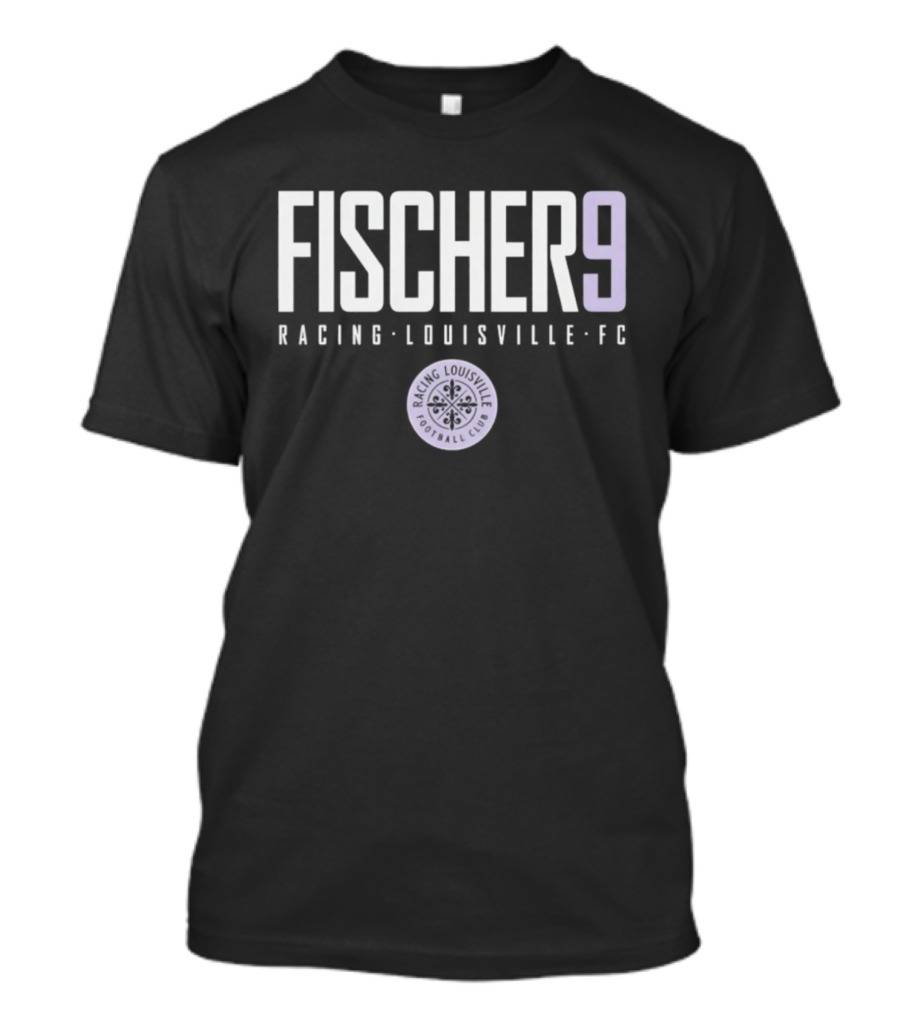 Fischer9 Racing Louisville FC Soccer Team Iconic Sports Collection T-Shirt
