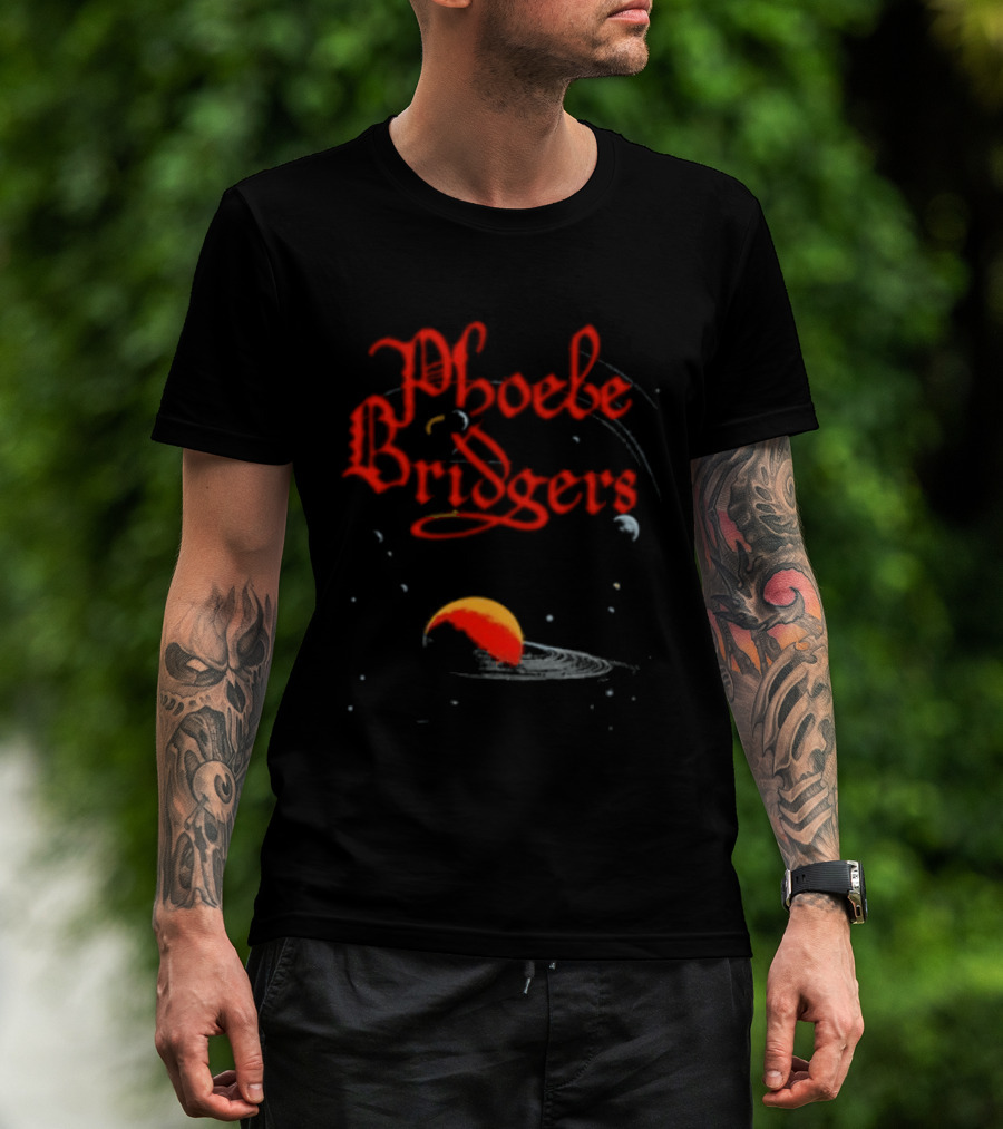 Phoebe Bridgers Tour 2026 Moon And Comet T-Shirt