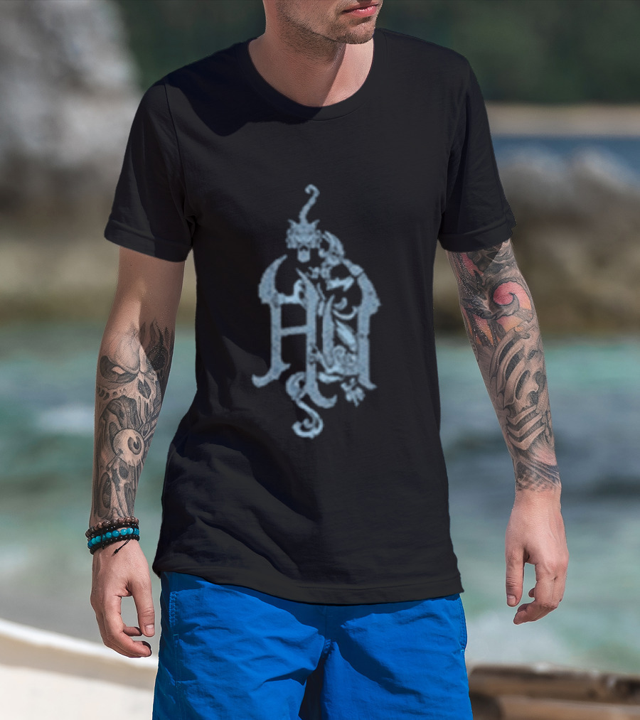 The Hu Hun Splatter Ornate Mystic Script T-Shirt