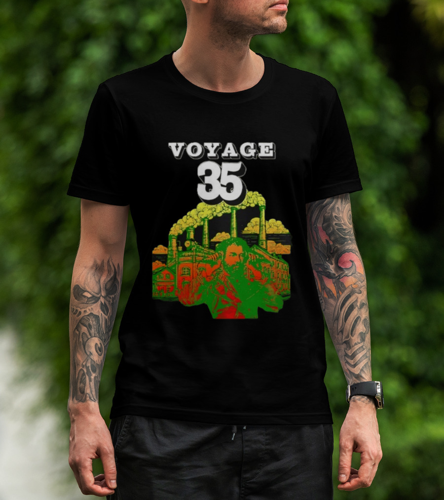 Voyage 35 Nostalgia Factory Vintage Industrial T-Shirt