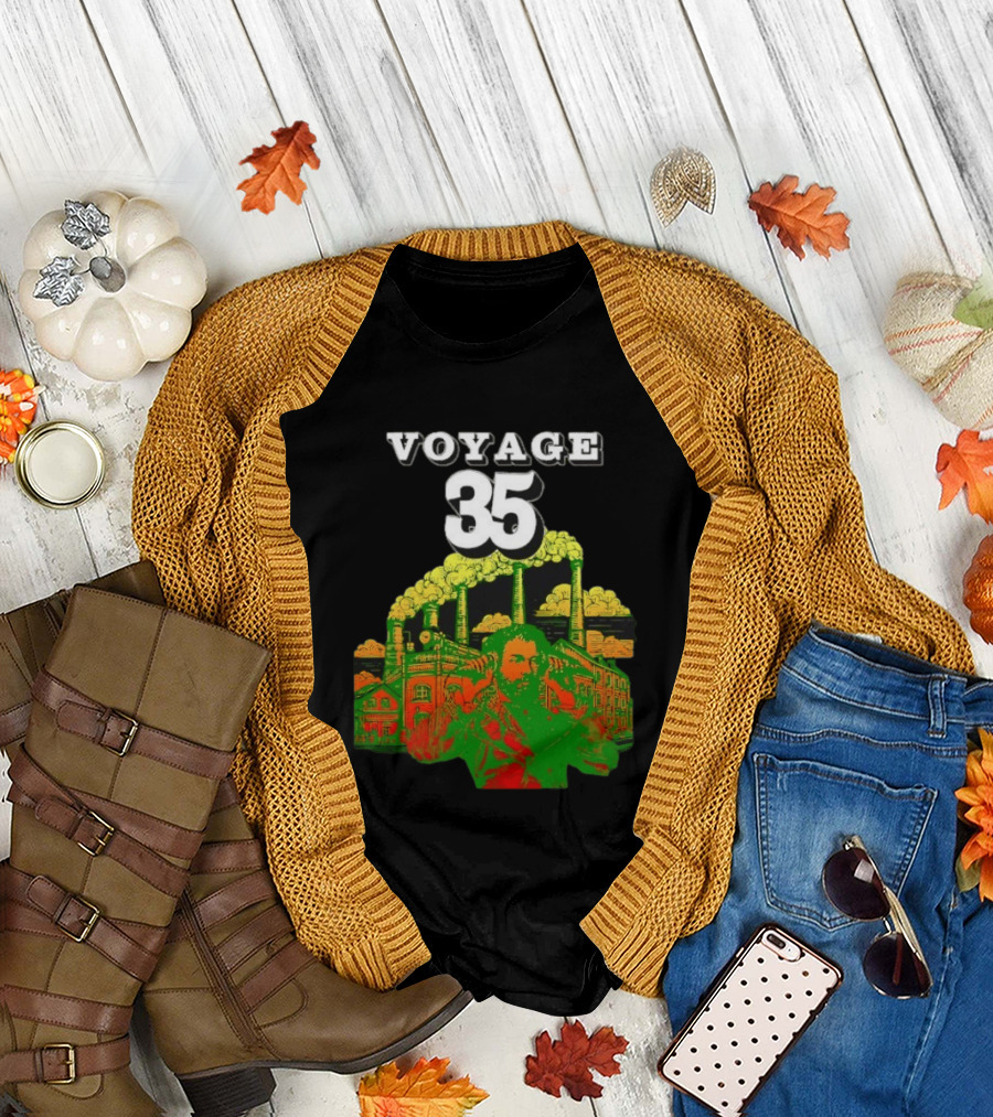 Voyage 35 Nostalgia Factory Vintage Industrial T-Shirt
