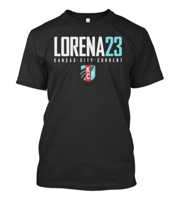 Lorena 23 Kansas City Current NWSL KC T-Shirt