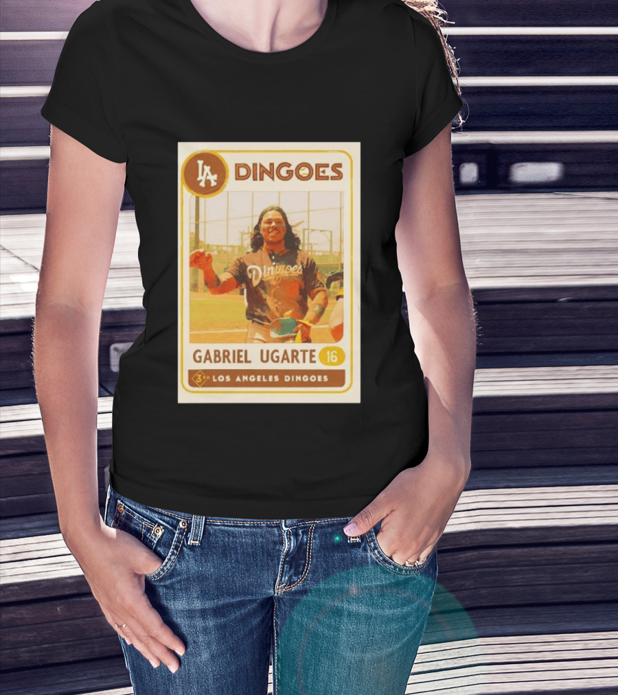 Los Angeles Dingoes Gabriel Ugarte 16 Player Card T-Shirt