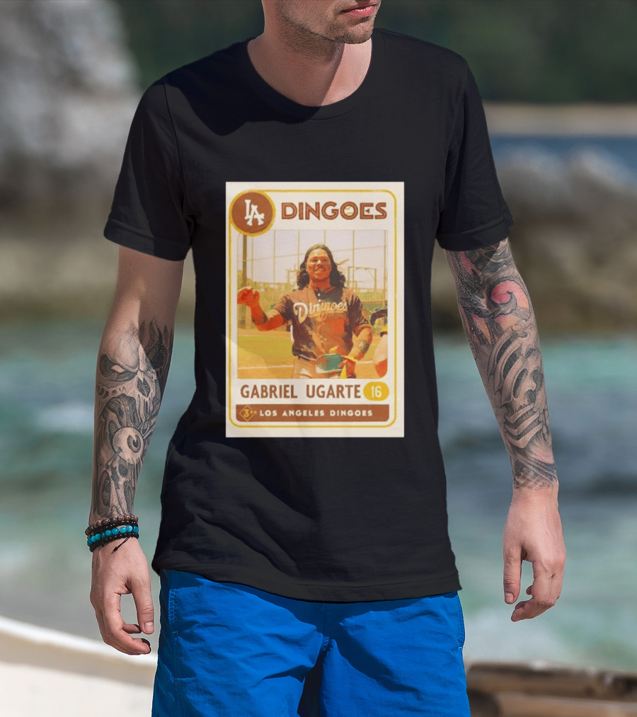 Los Angeles Dingoes Gabriel Ugarte 16 Player Card T-Shirt