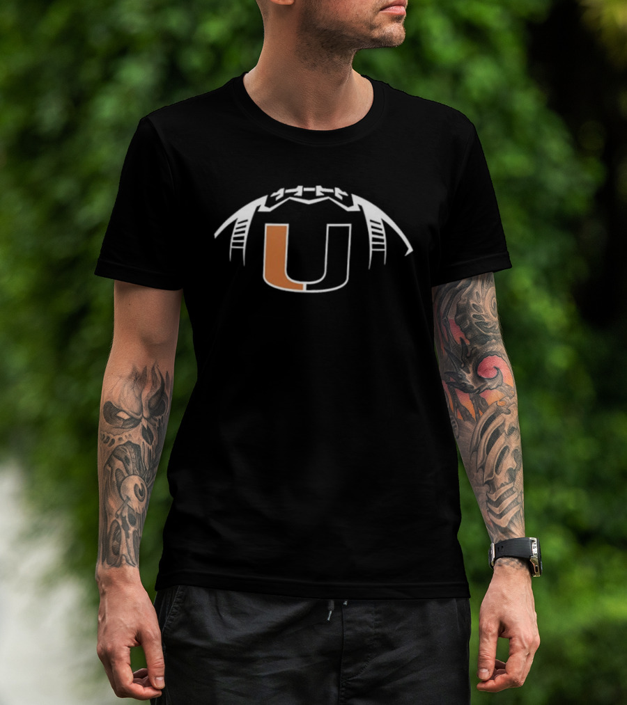 Miami Hurricanes NCAA Game Day Football U T-Shirt