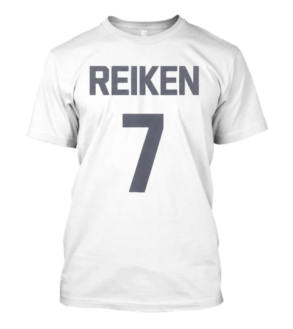 Reiken 7 Japan White Gold Basketball Jersey T-Shirt